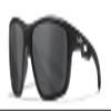 Wiley X WX Aspect Sunglasses, Safety Glasses for Men and Women, UV Eye Protection for Shooting, Fishing, Biking, and Extreme Sports, Matte Black Frames, Smoke Grey Tinted Lenses view 1