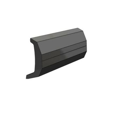 Taco Rigid Rub Rail 1-7/16" Bulk 20', Black
