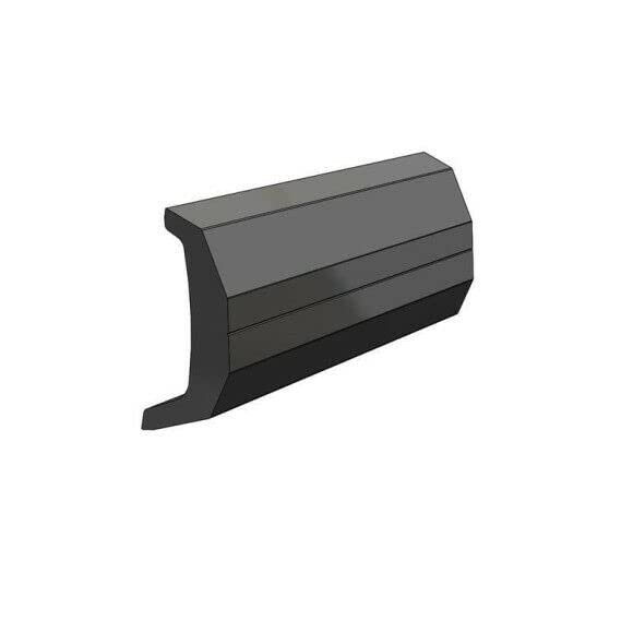Taco Rigid Rub Rail 1-7/16" Bulk 20', Black