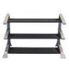 Body-Solid (SDKR1000KB) Pro ClubLine Storage Rack for Dumbbells, Kettlebells and Medicine Balls, Commercial and Home Gym Weight Rack view 1