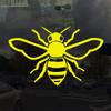 Applicable Pun Honey Bee - Vinyl Decal for Outdoor Use on Cars, ATV, Boats, Windows and More - Yellow 3 inch view 2