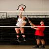 Tandem Sport Collapsible Spike Trainer - Volleyball Training Aid for Hitting Technique - Improve Hitting Placement - Volleyball Practice Equipment - Black view 4