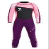 DIVE & SAIL Kid Girl's One Piece Wet Suit 2.5mm Neoprene Warm Siwmwear UV Protection Anti-Jellyfish Rash Guard 6-7 Years Pink view 1