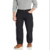 Amazon Essentials Men's Relaxed-Fit Carpenter Utility Pant with Tool Pockets - Discontinued Colors, Black, 35W x 30L view 1