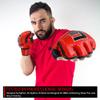 Combat Corner MMA Leather Construction Tech Fight Spar Gloves for Men and Women - Kickboxing, MMA, Muay Thai Fighting Training Sparring Gloves view 2