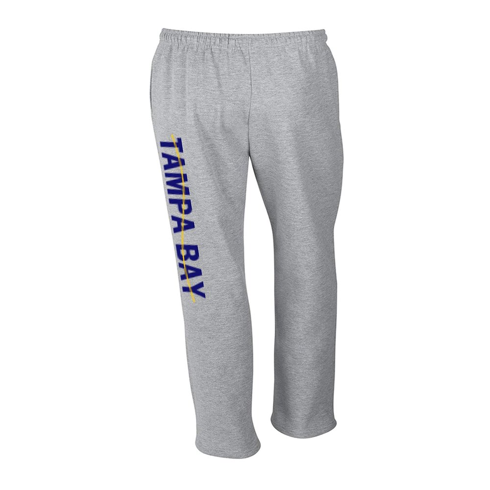 Tampa Bay Sweatpants Gray/Blue/Yellow Sizes Small - XL (Medium)