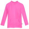 Made in USA Baby Boys and Girls Rashguard UPF 50+ Sun Protective Long Sleeve Kids Swimwear Rash Guard for Summer Beach Pool and Swimming, Medium Pink, 6/9m view 1