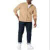 Amazon Essentials Men's Full-Zip Cotton Sweater, Camel Heather, X-Small view 4