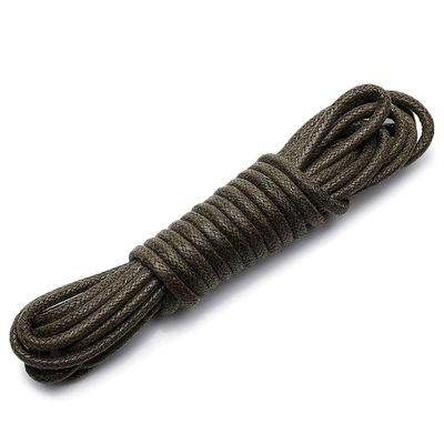 rismart Round Shoelaces - 0.12 inches Width - Perfect for Oxfords and Boots P01(Army Green,70 cm(3 Pairs))