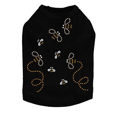 Bumble Bees - Dog Tank, 4XL Black