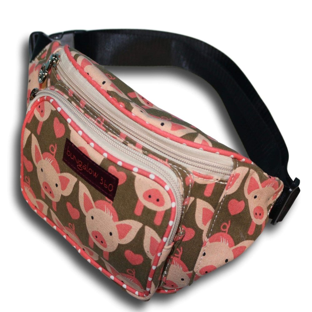 BUNGALOW 360 FANNY PACK HIP WAIST PACK (Pig)