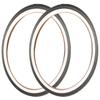 Beach Cruiser Street Leisure Wire Bead Whitewall 26 x 2.125 OEM Replacement Bike Tire Tube Rim Strip Lever Kit Bundle view 2