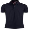 BCPOLO Men's Polo Shirt Solid Short Sleeve Classic Pique Polo Shirt Navy-XL (Asia-XXXL) view 2