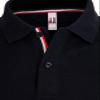 BCPOLO Men's Polo Shirt Solid Short Sleeve Classic Pique Polo Shirt Navy-XL (Asia-XXXL) view 4