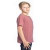 Threadfast Apparel Youth Ultimate T-Shirt XL MAROON HEATHER view 3