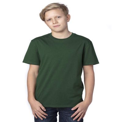 Threadfast Apparel Youth Ultimate T-Shirt XS FOREST GREEN