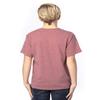 Threadfast Apparel Youth Ultimate T-Shirt M MAROON HEATHER view 2