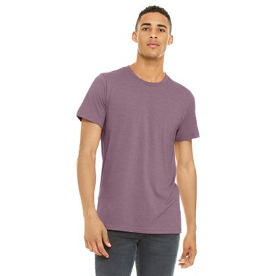 BELLA+CANVAS Unisex Heather CVC Short Sleeve Tee. BC3001CVC 3XL Heather Orchid
