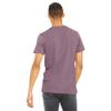 BELLA+CANVAS Unisex Heather CVC Short Sleeve Tee. BC3001CVC 3XL Heather Orchid view 2
