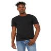 Unisex Sueded Tee - Black Heather view 1