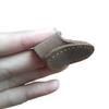 Nachvorn Soft Leather Thumb Ring Archery Finger Protector for Mongolian Reurve Bow Finger Guard for Traditional Bow Protector Shooting Glove Brown view 3