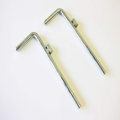 Ader L Pins for Weight Stack Home Gym Equipment Parts (Lpin-10A 1/4'', 4pcs)