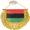 African American - Boxing Glove and Fringed Mini Banner (Shield) Combo view 2