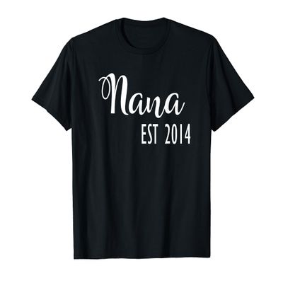 New Nana Established 2014 Grandbaby T-Shirt