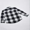 Osh Kosh Little Boy's Woven Buttonfront Shirt, Navy Plaid, 5 view 4