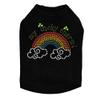 My Lucky Charm - Bling Rhinestone St Patrick Day Dog Shirt, 3XL Black view 1