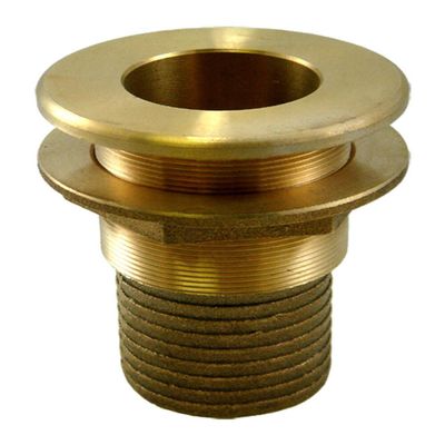 Buck Algonquin 00THH75 Bronze Thru Hull - w/Hose End 3/4"