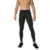 TopTie Men's Compression Pants, Zipper Pocket Sports Leggings, Base Layer Workout Pants-Maroon-L view 4