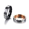 Blowin 5mm Her Beast Promise Ring Stainless Steel Couples Engagement Wedding Bands Top Rings for Men (His Size 7) view 3