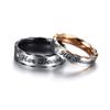 Blowin 5mm Her Beast Promise Ring Stainless Steel Couples Engagement Wedding Bands Top Rings for Men (His Size 7) view 4