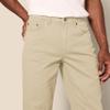 Amazon Essentials Men's Straight Fit 5-Pocket Stretch Twill Pants, Khaki Brown, 42W x 34L view 4