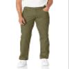 Amazon Essentials Men's Straight Fit 5-Pocket Stretch Twill Pants, Olive, 38W x 34L view 1