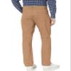 Amazon Essentials Men's Pants, Relaxed-Fit, 5-Pockets, Stretch Twill, Dark Khaki Brown, 31W x 32L view 2