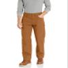 Amazon Essentials Men's Relaxed-Fit Carpenter Utility Pant with Tool Pockets - Discontinued Colors, Rust, 34W x 33L view 1