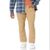 Amazon Essentials Men's Standard Skinny-Fit 5-Pocket Stretch Twill Pant, Dark Khaki 34W x 29L view 1
