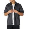 Amazon Essentials Grey Button Up Shirt for Men, Short-Sleeve, Stain and Wrinkle-Resistant, X-Large view 1