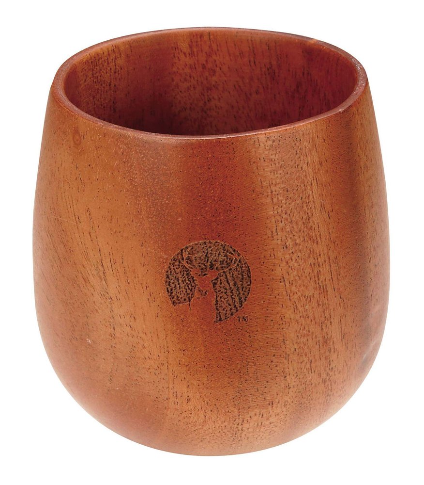 Captain Stag UP-2578 Wooden Tableware, Cup, Mug, Drop Cup, 8.5 fl oz (240 ml), Woodbreath