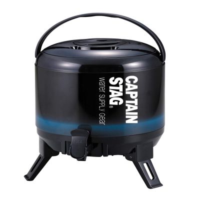 Captain Stag UE-2026 Jug, Water Jug, Tank, Can Pour All The Way to The End (Capacity 1.3 gal (6 L) / 1 Stopper, Heat and Cold Retention, Navy