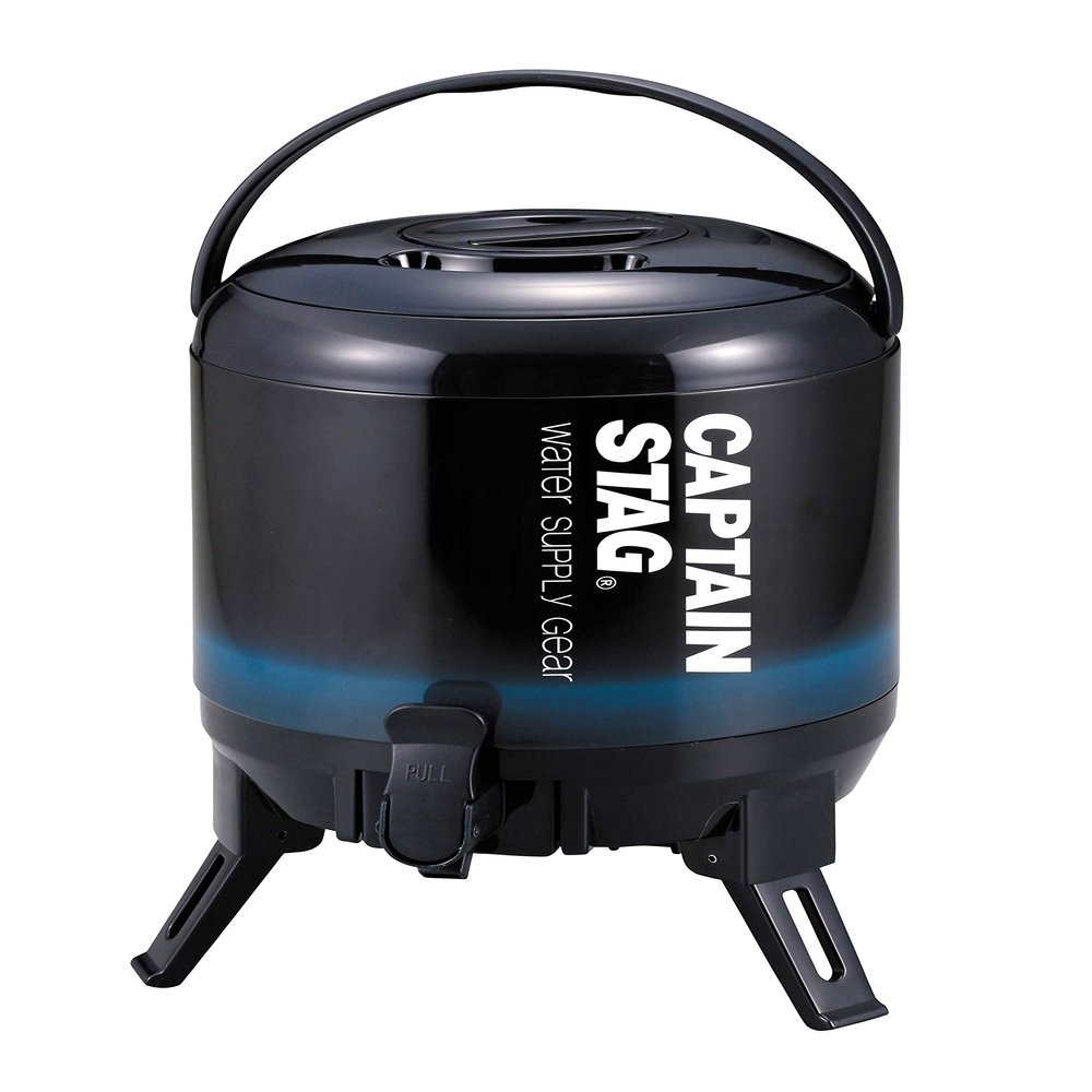 Captain Stag UE-2026 Jug, Water Jug, Tank, Can Pour All The Way to The End (Capacity 1.3 gal (6 L) / 1 Stopper, Heat and Cold Retention, Navy