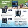 Captain Stag UE-2026 Jug, Water Jug, Tank, Can Pour All The Way to The End (Capacity 1.3 gal (6 L) / 1 Stopper, Heat and Cold Retention, Navy view 4