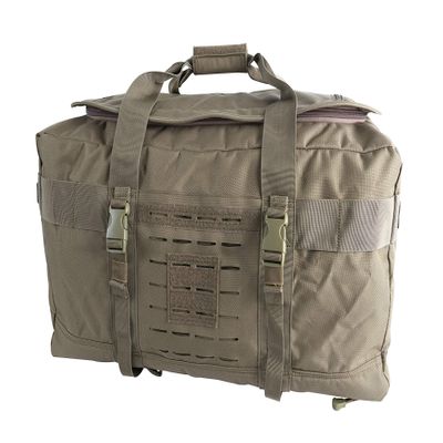 LAPG Expedition Carry-On Travel Duffel Bag, Multi-Way Outdoor Travel Bag with Backpack Straps, Coyote