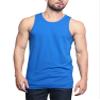 Men's Basic Essential Straight Hem Long Length Tank Top TT60-PL - Royal Blue - 4X-Large - H11A view 1