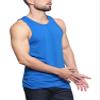 Men's Basic Essential Straight Hem Long Length Tank Top TT60-PL - Royal Blue - 4X-Large - H11A view 4