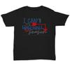 I Can't It's Baseball Season Unisex t-Shirt - Unisex Tee Black view 1