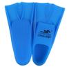 MIFXIN Snorkel Swim Fins Flippers for Men Women Kids Adults Snorkeling Swimming Diving Training Short Blade Fins Flippers (Pure Blue, L) view 2