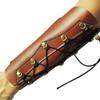 Leather Archery Arm Guard Forearm Protector for Traditonal Bow Hunting Shooting view 1
